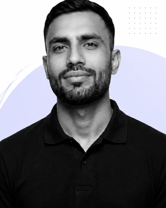 Ravi Kumar portrait from portfolio deck