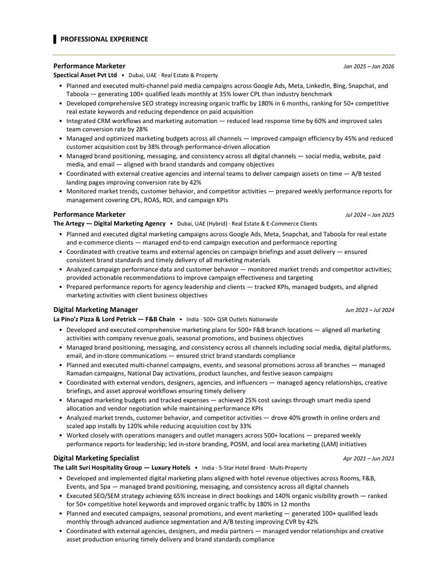 CV page 2